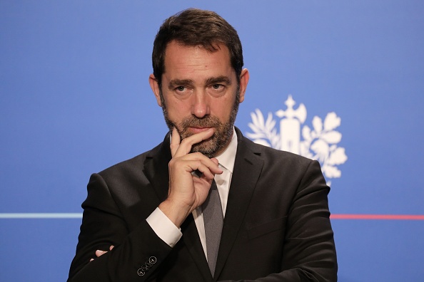 Affaire Benalla : pour Christophe Castaner les enregistrements constituent "plus une affaire de cornecul qu'une affaire de James Bond".   (Photo : LUDOVIC MARIN/AFP/Getty Images)