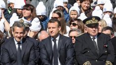 Macron et Sarkozy rendent hommage aux résistants sur le plateau des Glières