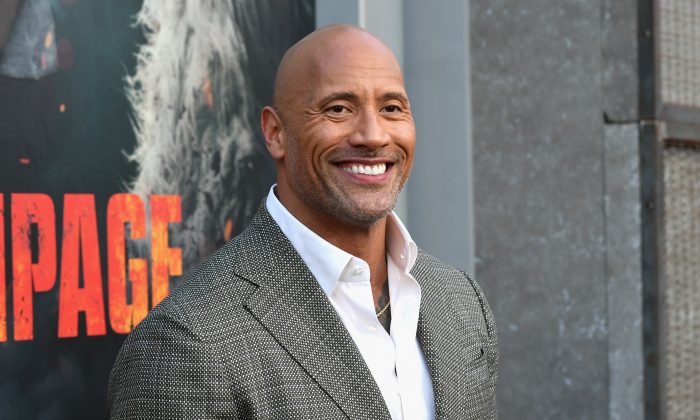 Dwayne Johnson assiste à la première de « Rampage » de Warner Bros, le 4 avril 2018 à Los Angeles, Californie. (Kevin Winter/Getty Images)