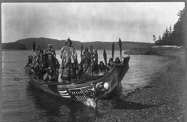 « La fête de mariage », Qagyuhl, 13 novembre 1914. (Edward S. Curtis/Bibliothèque du Congrès)
