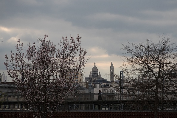 18e arrondissement. La Basilique du Sacré-Coeur dans le quartier Montmartre à Paris.    (Photo : JOEL SAGET/AFP/Getty Images)