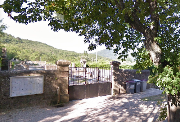 Cimetière de Bédarieux (Hérault). (Photo : Googlemaps)