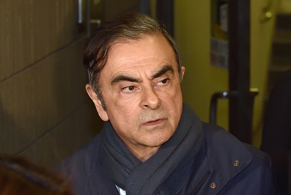 3 avril 2019, l'ancien président de Nissan Carlos Ghosn quitte le bureau de son avocat Junichiro Hironaka à Tokyo.  (Photo : KAZUHIRO NOGI/AFP/Getty Images)