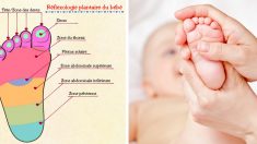 6 conseils de réflexologie pour détendre presque instantanément votre petit bébé