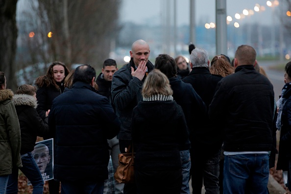 Christophe Dettinger  le 20 février 2019 à Fleury-Merogis.  (Photo :  GEOFFROY VAN DER HASSELT/AFP/Getty Images)