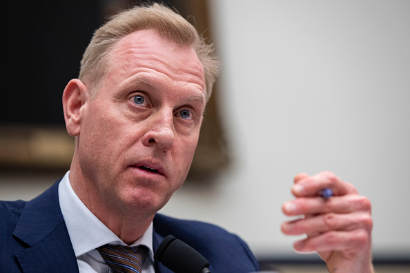 Le chef du Pentagone Patrick Shanahan a indiqué avoir envoyé une lettre à son homologue turc Hulusi Akar pour l'informer de l'ultimatum. (Photo : Drew Angerer/Getty Images)