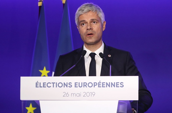 -Après une défaite cuisante aux élections européennes le chef du parti de droite français Laurent Wauquiez, se retire de ses fonctions de président des Républicains. Photo de JACQUES DEMARTHON / AFP / Getty Images.