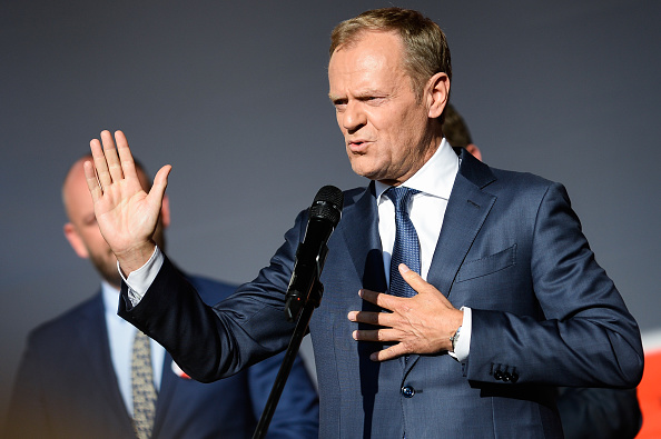 Selon le porte-parole du président du Conseil Donald Tusk,  lors du sommet des dirigeants européens ont été privés de téléphone portable, signe des tensions. (Photo : Omar Marques/Getty Images)