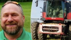 Cet agriculteur voit une fillette timide avec une tache de naissance et lui fait faire un tour de 30 minutes pour la faire sourire