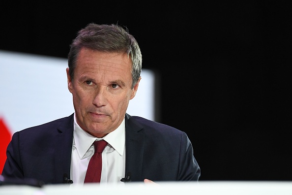 Président de Debout la France (DLF) Nicolas Dupont-Aignan. (Photo : ANNE-CHRISTINE POUJOULAT/AFP/Getty Images)