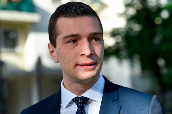 Jordan Bardella, vice président du RN et eurodéputé. (Photo : BERTRAND GUAY/AFP/Getty Images)