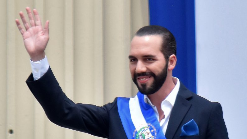 Le nouveau président du Salvador, Nayib Bukele (OSCAR RIVERA/AFP/Getty Images)