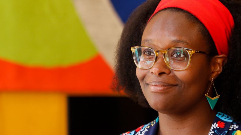 Sibeth Ndiaye porte parole du gouvernement. (Photo : FRANCOIS GUILLOT / AFP)