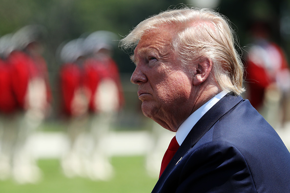 "La France taxe beaucoup le vin et nous taxons peu le vin français", avait dénoncé Donald Trump au cours d'un entretien sur CNBC.(Photo : Mark Wilson/Getty Images)