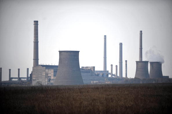 Vue du plus grand aciériste de Bulgarie, Kremikovtzi, près de Sofia en 2008. Pramod Mittal a été propriétaire de ce complexe métallurgique bulgare qui a cessé ses activités en 2009. (Photo : DIMITAR DILKOFF/AFP/Getty Images)