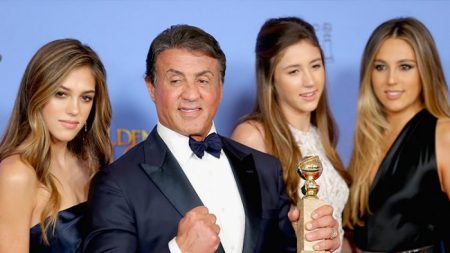 Sylvester Stallone a 3 filles qui sont toutes devenues adultes et de magnifiques mannequins