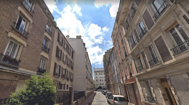 Vue de la rue Marthe-Chenal où s'est déroulée l'agression. Crédit : Google Maps. 