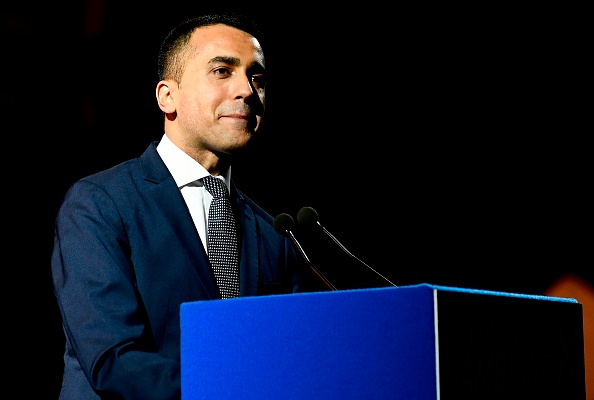 Le Vice-Premier ministre italien Luigi Di Maio.      (Photo :  FILIPPO MONTEFORTE/AFP/Getty Images)