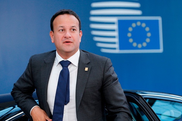 Le Premier ministre irlandais Leo Varadkar.  (Photo : GEOFFROY VAN DER HASSELT/AFP/Getty Images)