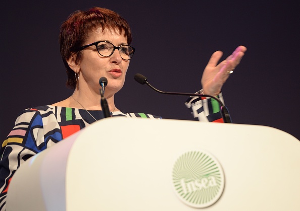 Christiane Lambert présidente de la FNSEA.      (Photo : GUILLAUME SOUVANT/AFP/Getty Images)