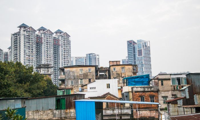 Une ville de la province de Guangdong, en Chine. (Betsy Joles/ Getty Images)