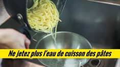 Ne jetez pas l’eau des pâtes, d’après les cuisiniers, c’est ce qui fait toute la différence!