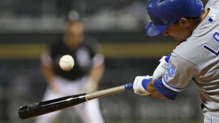 Une photo terrifiante montre comment un père a protégé son fils contre une batte de baseball qui atterrissait dans les tribunes