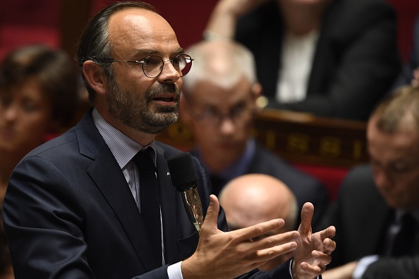 Le Premier ministre Édouard Philippe. (Photo  : ERIC FEFERBERG/AFP/Getty Images)