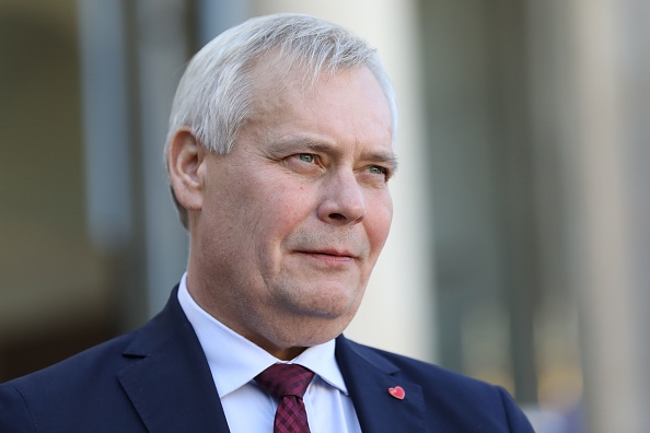 -Le Premier ministre finlandais Antti Rinne à l'Elysée le 18 septembre 2019 à Paris. Photo de Ludovic MARIN / AFP / Getty Images.