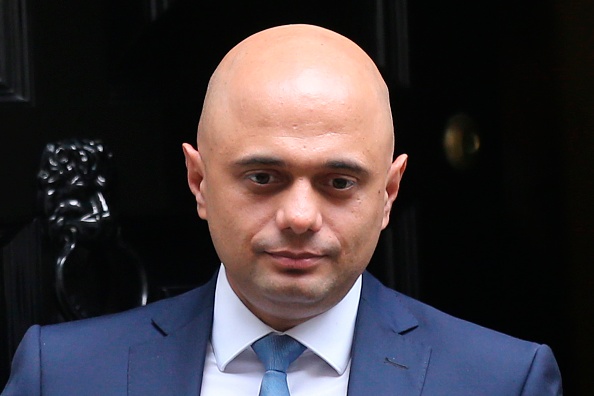 -Le ministre des Finances britannique Sajid Javid. Photo par ISABEL INFANTES / AFP / Getty Images.