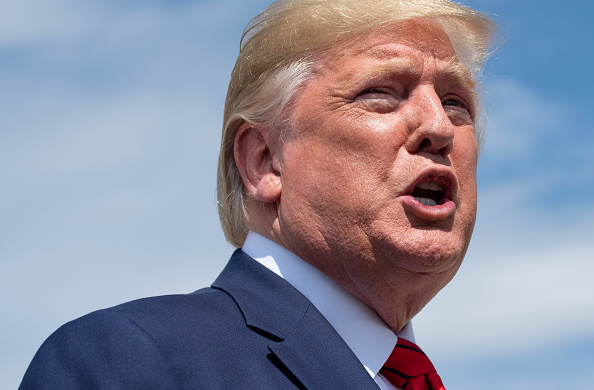 Le président des États-Unis, Donald Trump, s'adresse à la presse le 26 septembre 2019. (Photo : SAUL LOEB/AFP/Getty Images)