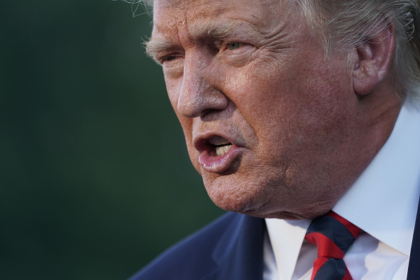 Le président américain Donald Trump s’adresse aux média à la Maison-Blanche le 12 septembre 2019 à Washington, DC. (Photo : Alex Wong/Getty Images)