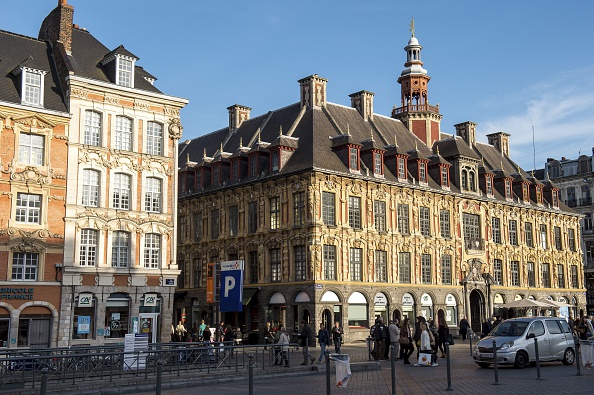 Vue de la Grand-Place de Lille. Crédit : PHILIPPE HUGUEN/AFP/Getty Images.