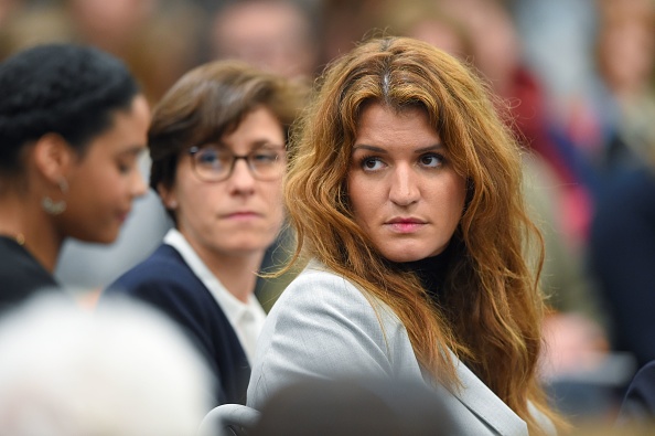 Marlène Schiappa, secrétaire d'État chargée de l'Égalité femmes-hommes,  (Photo : NICOLAS TUCAT/AFP/Getty Images)