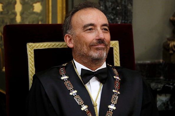 Le juge de la Cour suprême espagnole, Manuel Marchena, assiste à la cérémonie d'ouverture de l'année judiciaire à la Cour suprême de Madrid, le 9 septembre 2019. (Photo : MARISCAL/AFP/Getty Images)