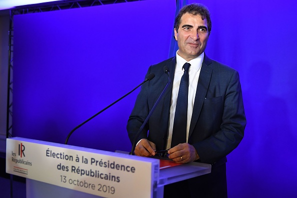 Christian Jacob a été élu président des Républicains. (Photo :  MARTIN BUREAU/AFP via Getty Images)