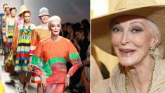 Le mannequin Carmen Dell’Orefice, âgée de 87 ans, partage ses conseils beauté très simples pour la peau