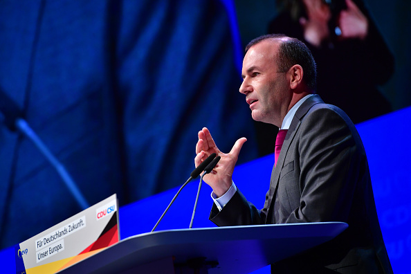 Manfred Weber, chef du Parti populaire européen (PPE) (Alexander Koerner/Getty Images)