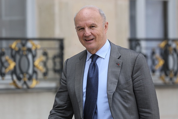 Le général Jean-Louis Georgelin, responsable de la reconstruction de la cathédrale Notre-Dame de Paris. (Photo :  ludovic MARIN / AFP) 