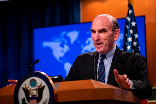 Elliott Abrams, le représentant spécial des Etats-Unis pour le Venezuela. (Photo : ALEX EDELMAN/AFP via Getty Images)