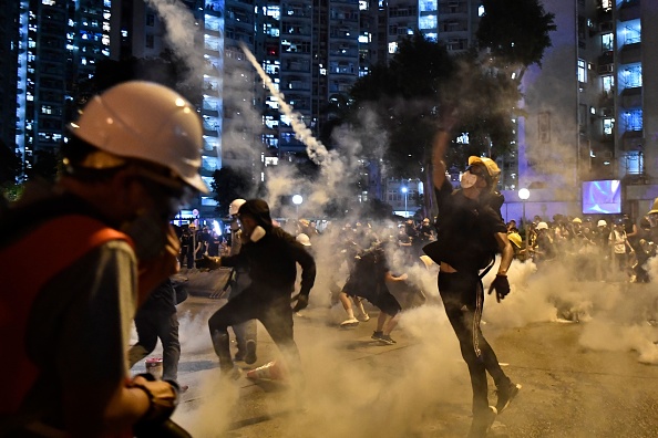 -Une "situation très dangereuse". Photo de Anthony WALLACE / AFP / Getty Images.