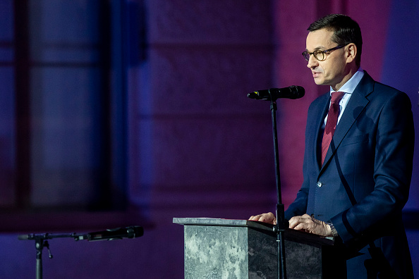 "L'Union européenne perd 150 milliards sur l'impôt sur les sociétés et ne voit pas cet éléphant dans le salon", a déclaré le Premier ministre polonais Mateusz Morawiecki. (Photo : Gabriel Kuchta/Getty Images)