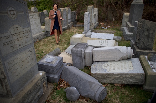 Un cimetière juif à Randers dans l'ouest du Danemark, a été profané. (Photo Mark Makela / Getty Images)