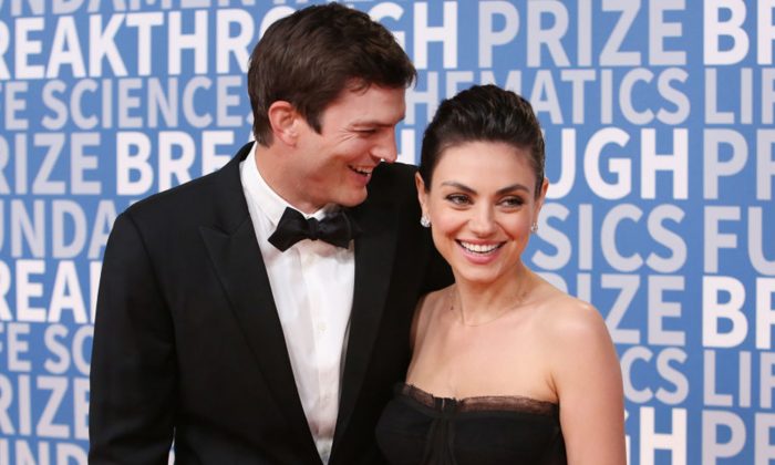 Ashton Kutcher et Mila Kunis assistent au prix Breakthrough 2018 au NASA Ames Research Center en Californie le 3 décembre 2017 (© Getty Images | Jesse Grant )