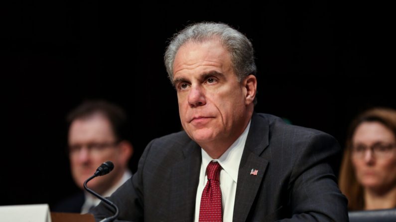 L'inspecteur général du ministère de la Justice, Michael Horowitz, témoigne devant le comité judiciaire du Sénat à Washington le 11 décembre 2019. (Charlotte Cuthbertson / The Epoch Times)