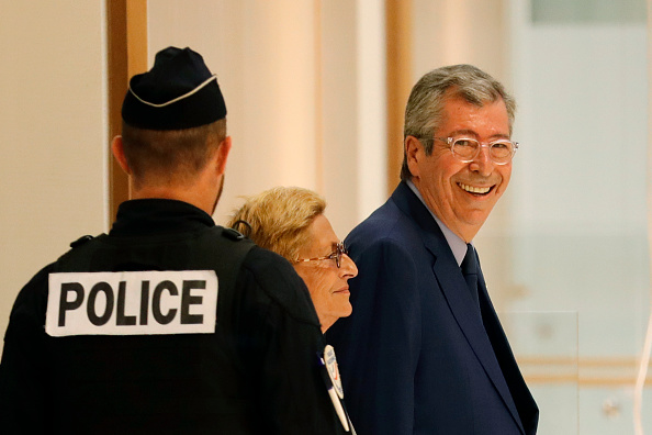  Patrick Balkany et sa femme Isabelle. (Photo : THOMAS SAMSON/AFP via Getty Images)