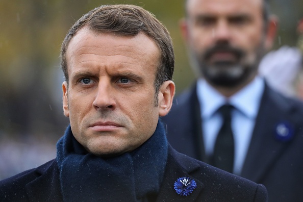 Le président Emmanuel Macron et le Premier ministre Édouard Philippe. (Photo : LUDOVIC MARIN/POOL/AFP via Getty Images)