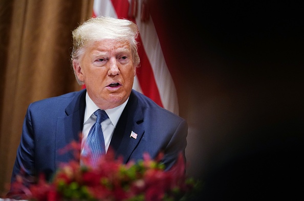  "On me dit que ça se passe bien et que d'importants progrès ont été faits ces dernières 48 heures", a dit le président américain.(Photo : MANDEL NGAN/AFP via Getty Images)