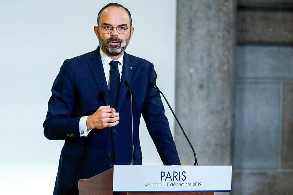 Le Premier ministre Édouard Philippe. (THOMAS SAMSON/POOL/AFP via Getty Images)