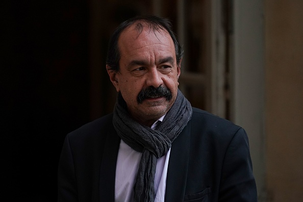 Le secrétaire général de la CGT Philippe Martinez.  (Photo : MARTIN BUREAU/AFP via Getty Images)